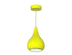 Lampa wisząca Vidar led power  5W żółta DW