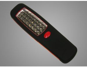 Lampa warsztatowa 24 z magnesem czerwona