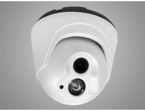 Kamera CMOS kopułka  800lini IR 3,6mm plastik -