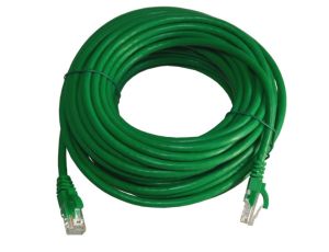 Kabel patchcord UTP6  15,0m zielony---