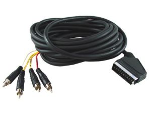 Kabel Euro-4*RCA 5,0m ---