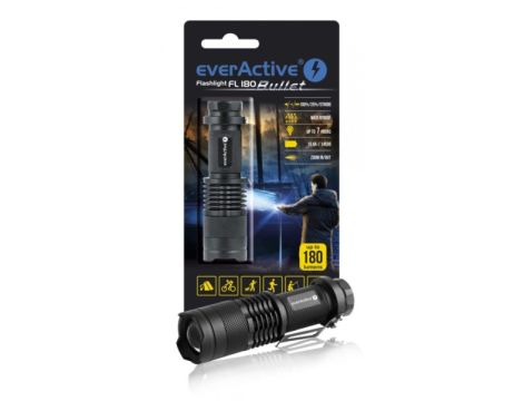 Latarka ręczna 1 dioda 3W CREE XP-E2 Bullet everAc - 3