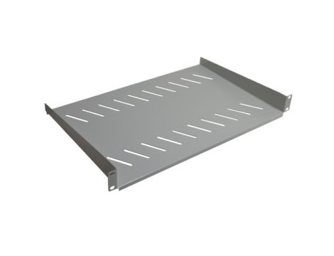 Półka stała 19" 1U głębokość 300mm V RAL7035