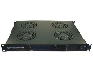 Panel wentylacyjny x4 z termostatem, zegarem i ala