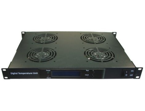 Panel wentylacyjny x4 z termostatem, zegarem i ala