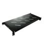 Półka regulowana 19" 1U głębokość 200mm V RAL9004 - 2
