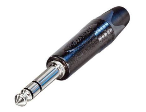 Wtyk Jack 6,3 stereo NEUTRIK NP3X-BAG czarny na ka