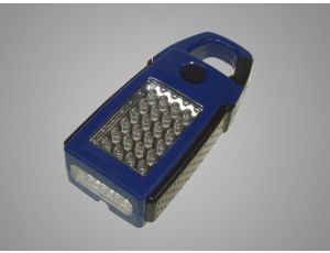 Lampa warsztatowa Bigl 24+4 z magnesem niebieska-