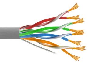 Przewód UTP5E linka Cu 305m  MAXCABLE