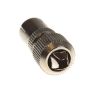 Gniazdo antenowe metalowe -- - 3