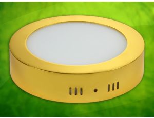 Panel led Winter 12W 230V złoty DW