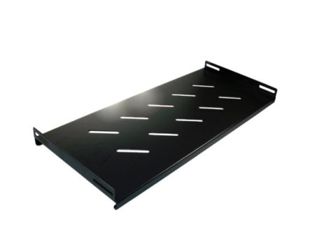 Półka stała 19" 1U głębokość 200mm s grafit RAL900