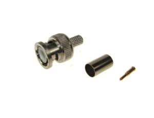 Wtyk BNC zaciskany na RG59 zinc