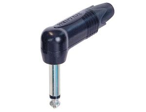 Wtyk Jack 6,3 mono NEUTRIK NP2RX-BAG czarny na kab
