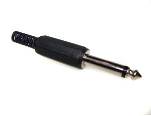 Wtyk Jack 6,3 mono plastik