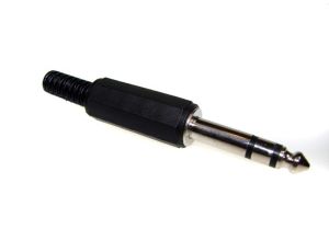 Wtyk Jack 6,3 stereo plastik