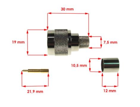 Wtyk N zaciskany H1000 op/10 - 2
