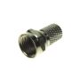 Wtyk F RG6 18mm op/10 - 2