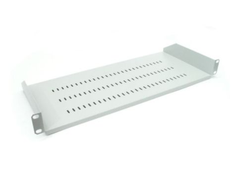 Półka stała 19" 1U głębokość 200mm V RAL7035