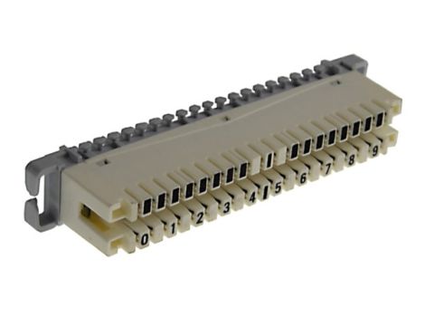 LSA Łączówka rozłączna 2/10 z nadrukiem 0..9