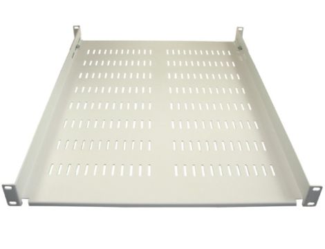 Półka regulowana 19" 1U głębokość 650mm X RAL7044 - 2