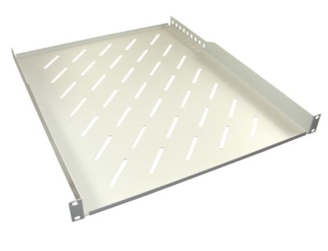 Półka regulowana 19" 1U głębokość 550mm X RAL7035