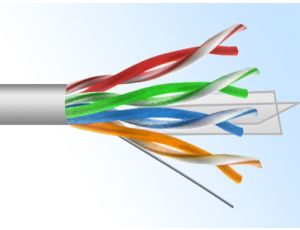 Przewód UTP6 drut Cu  500m  MAXCABLE.