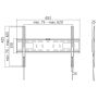 Uchwyt LCD Slim 37"-70" 50kg stały czarny LogiLink - 3