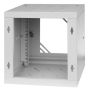 Szafa rack 10"  6U wisząca 315x300 biała do montaż - 3