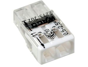 Złączka WAGO 2273-202 drut 2x2,5mm2 do puszek inst