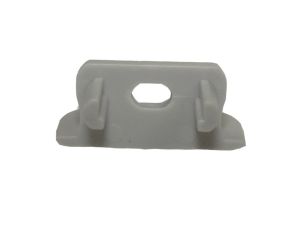 Zaślepka do profilu LED wpuszczanego 9mm szara z o