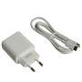 Ładowarka sieciowa USB Type-C L73 2,4A biała - 3