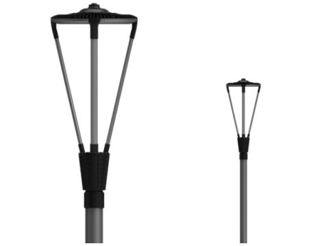 Lampa led Robb 30W z masztem 3m DW