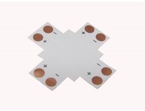 Złączka led 10mm czterostronna 5050