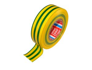 Taśma izolacyjna TESA 53988 PCV 19mm 20m żółto-zie