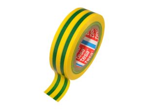Taśma izolacyjna TESA 53988 PCV 15mm 10m żółto-zie