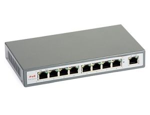 Switch PoE 9 portowy ULTIPOWER 802.3af (8xPoE)
