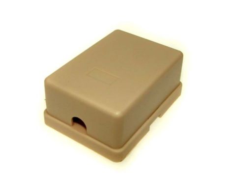 Puszka natynkowa 1*RJ11 6P4C zatrzaskowa -- - 2