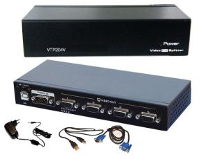 Rozgałęźnik VGA 1 input/4 output