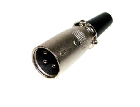 Wtyk XLR 3p z obejmą ---
