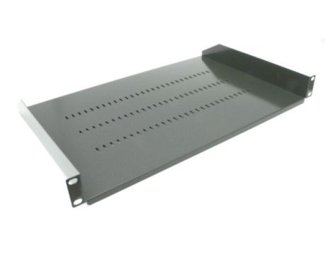 Półka stała 19" 1U głębokość 300mm V RAL9004