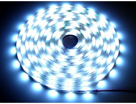 Taśma LED 3014 biała zimna 5m/300diod IP65 S--