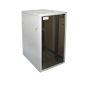 Szafa rack 19" 27U stojąca 800x800 drzwi szklane - 2
