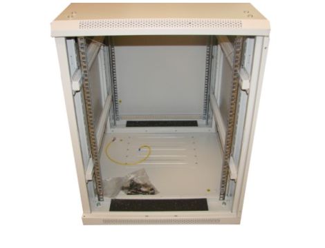 Szafa rack 19" 15U stojąca 600x800 drzwi szklane 7 - 2