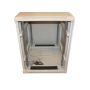 Szafa rack 19" 15U stojąca 600x800 drzwi szklane 7 - 3