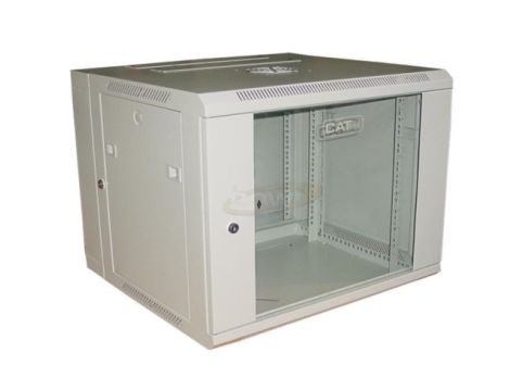 Szafa rack 19"  9U wisząca 2-sekcje 600x550