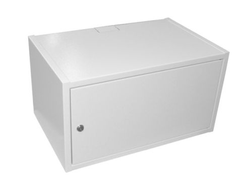 Szafa rack 19"  6U wisząca 550x350 drzwi blaszane