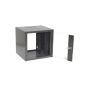 Szafa rack 10"  6U wisząca 315x300 RAL9004 - 3