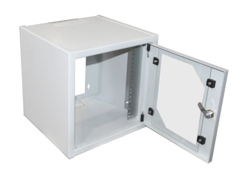 Szafa rack 10"  6U wisząca 315x300 RAL7035 - 2