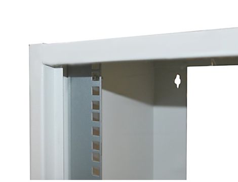Szafa rack 10"  6U wisząca 315x300 RAL7035 - 3